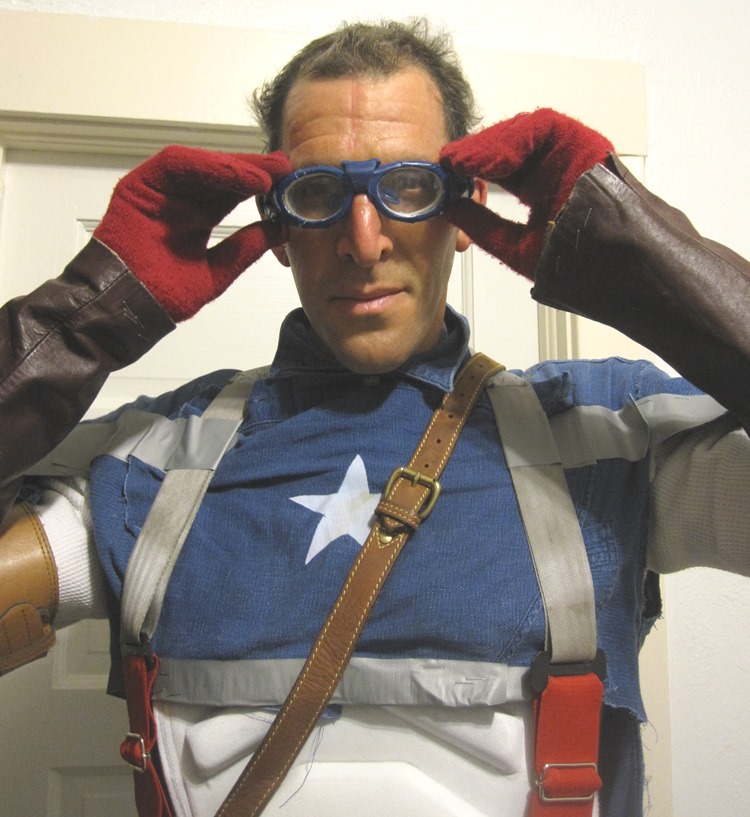 People think these are swimming goggles, but they're not airtight at all...